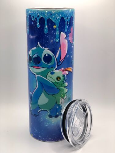 Stitch Tumbler Sublimated Insulated Stainless Steel Coffee Cup