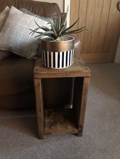 Rustic Pine Quality Handmade Side Table 100+ Sold