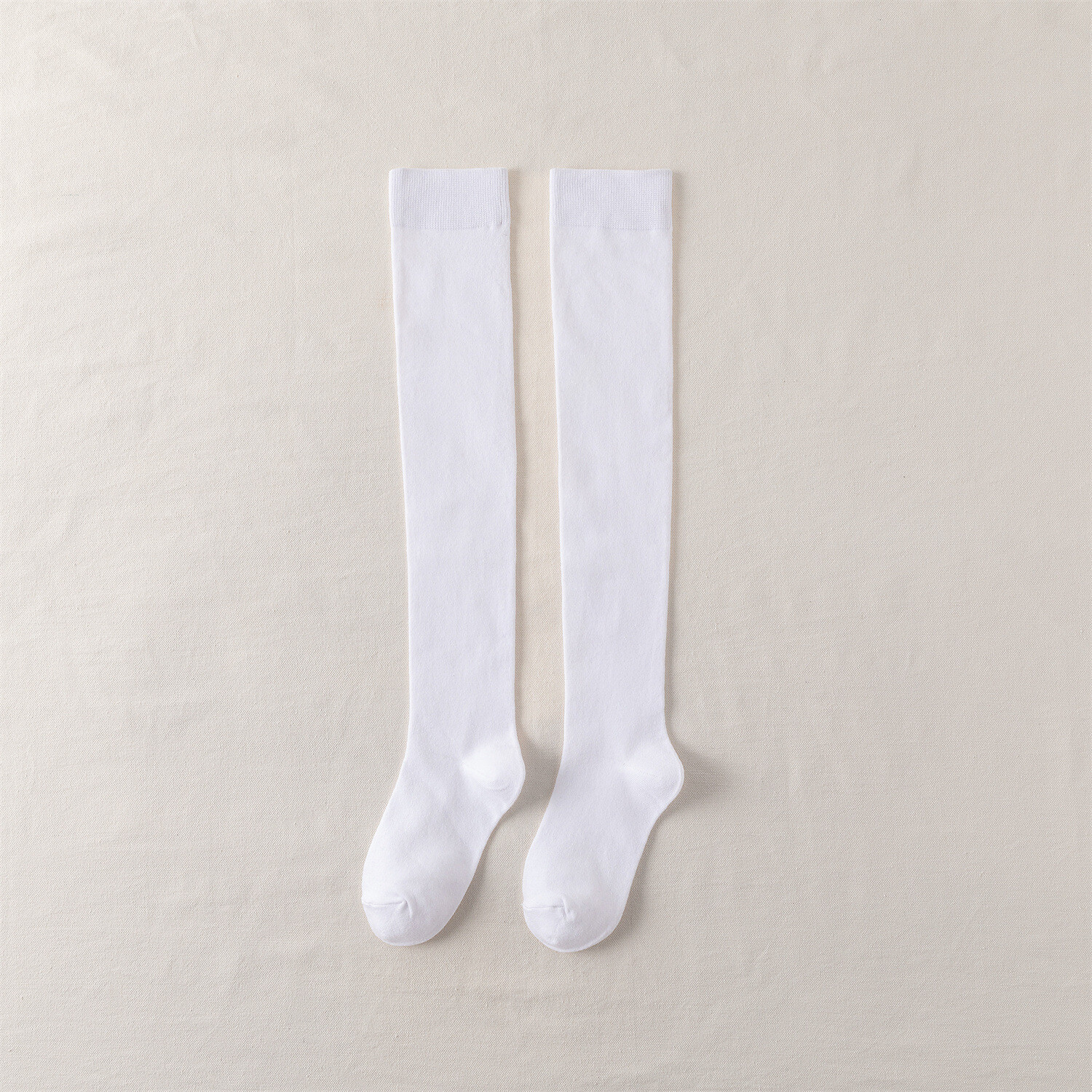 5 Pairs of fall Ladies solid color cotton sport breathable over knee