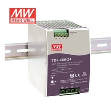 MEANWELL Switching Power Supply TDR-480 24V 48V 480W 380V Rail Transformer PFC