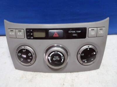 あわー OEM Toyota Noah Voxy A/C Heater Climate Control Switch Panel AZR60