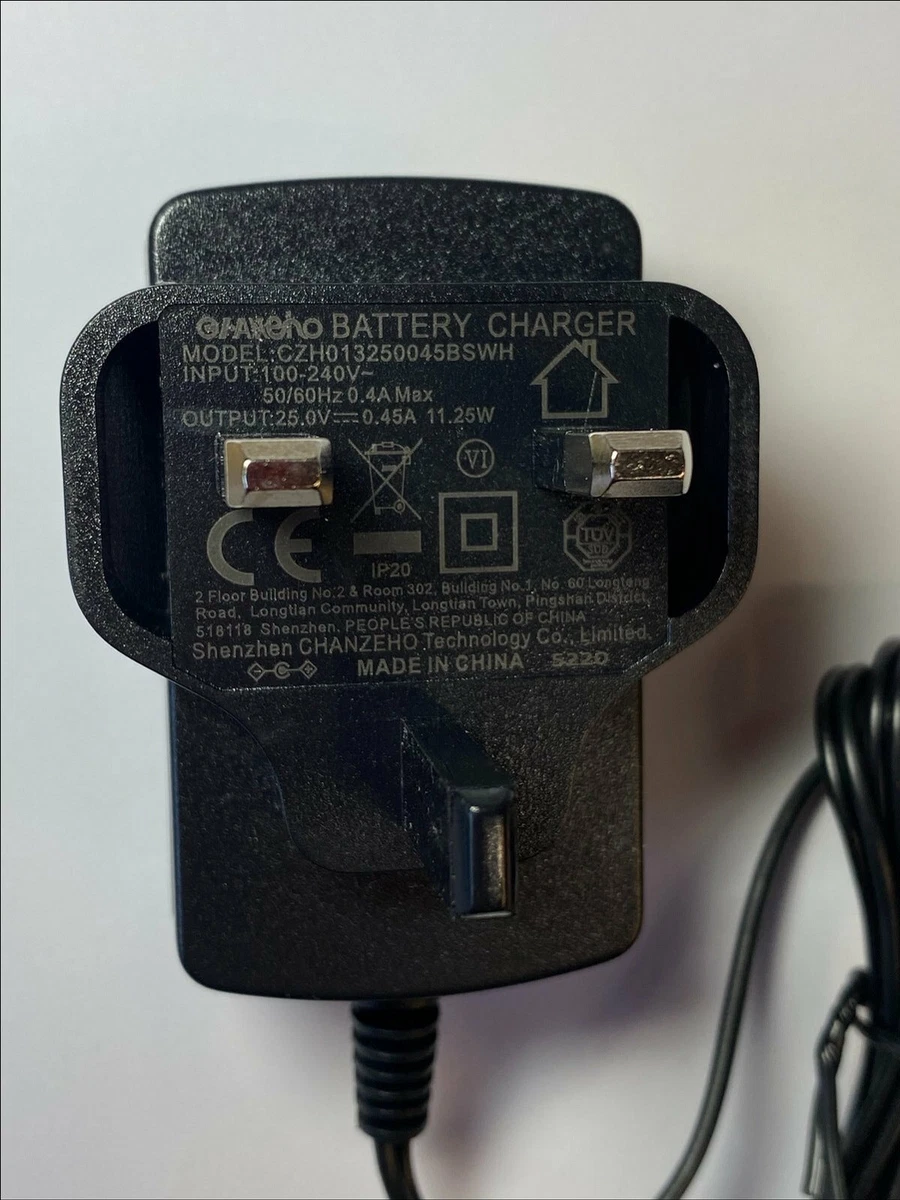 Replacement Charger for Beko VRT82821DV Cordless Vacuum Cleaner eBay