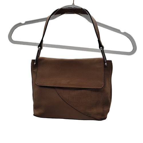 Vince Camuto Shae Leather Shoulder Bag Purse Tortilla 0317VV0525