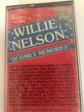 Willie Nelson  20 early memories  cassette