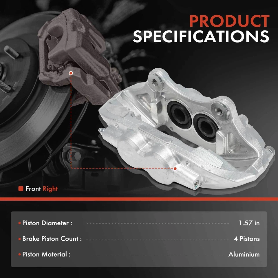 Pinza de freno delantera derecha para BMW 1 Series 2 Series 3 Series 4 Series M2 M3 Foto 2 de 4