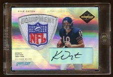 KYLE ORTON 2005 LIMITED RC Autograph 1/1 *NFL* LOGO PATCH  TRUE 1/1 MASTERPIECE