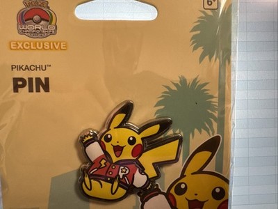 WCS 2025 ポケモン アナハイム ピンバッジ セットピカチュウ Pokemon World Championships 2025 Anaheim Pikachu Pin Pokemon