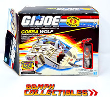 100  COMPLETE in Box CIB MINT 1987 GI JOE ARAH COBRA WOLF Vintage Hasbro