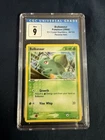 Bulbasaur - 46/100 - Reverse Holo  Stamped EX Crystal Guardians CGC 9 Blue Label