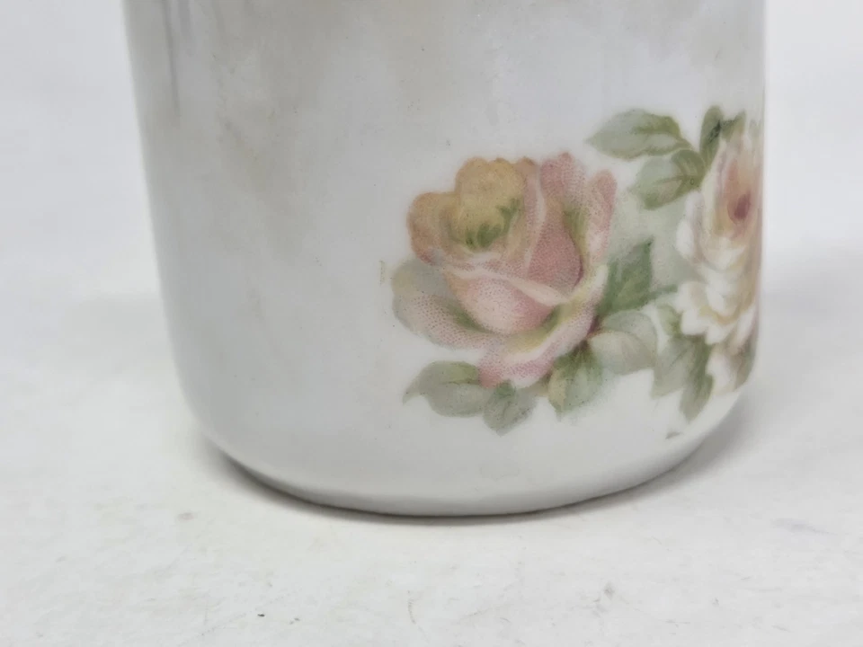 Juego de 6 cucharas Demitasse Wm Rogers vintage plateadas con taza de porcelana de tres coronas Foto 4 de 4