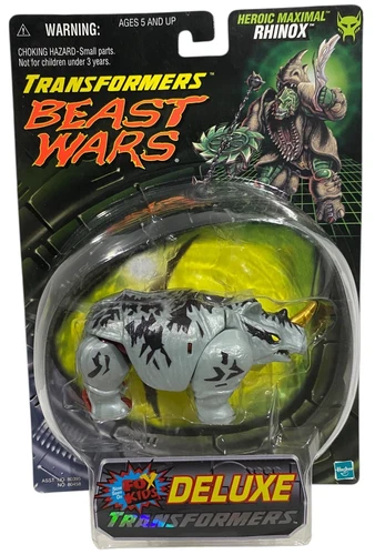 Transformers Beast Wars Rhinox Heroic Maximal Deluxe Vtg 1999 Figure NEW Kenner