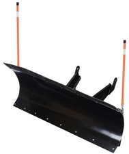 72 Inch Denali Pro Black Snow Plow Kit Utvs Mini-trucks With 2 Receiver
