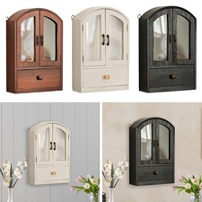 Desktop Storage Cabinet with Doors Versatile Organization Space Saving Elegant