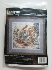 Janlynn Along the Garden Path - Counted Cross Stich Kit 12''x12'' 