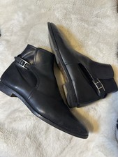 Bottines en cuir type chelsea Hermès - B23