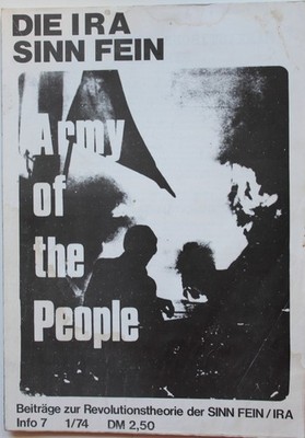 Beiträge zur Revolutionstheorie der Sinn Fein/I.R.A., Info 7, Oberursel, 1974