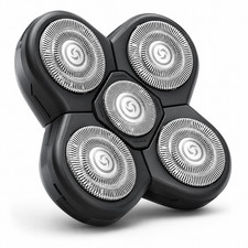 5 Head Rotary Shaver Replacement Blade Head for Electric Bald Head Shaver Men