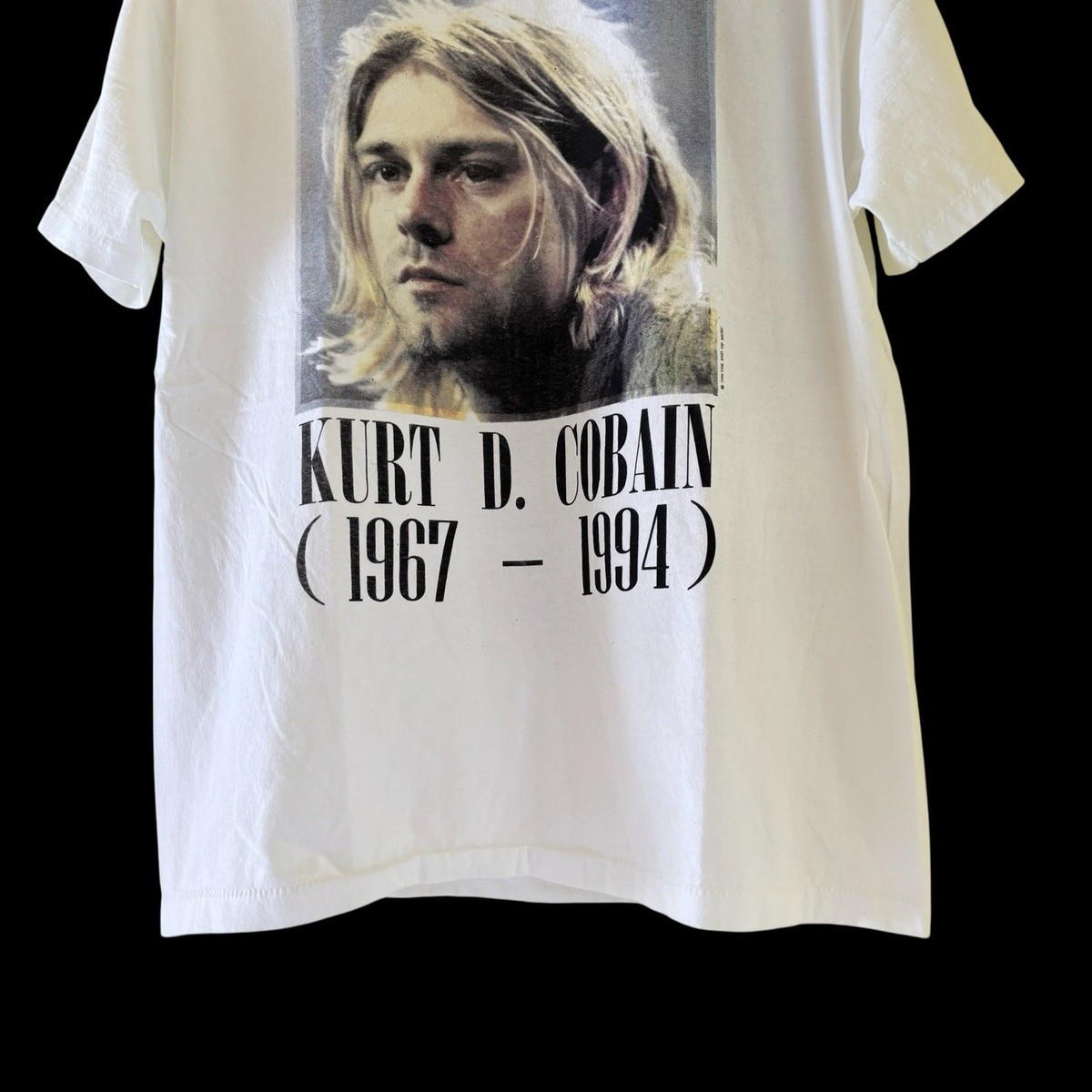 NIRVANA  COBAIN Memorial tシャツ ヴィンテージ Vintage Nirvana Kurt D. Cobain 