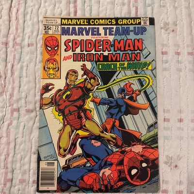 Marvel Team-Up #72 Comic Book featuring Spider-Man & Iron Man 1978