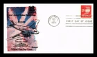 DR JIM STAMPS US COVER AIR MAIL 13C FIRST DAY ISSUE FLEETWOOD CACHET
