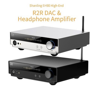SHANLING Black R2R Fully Balanced Decoder Bluetooth5.4 Headphone Amplifier