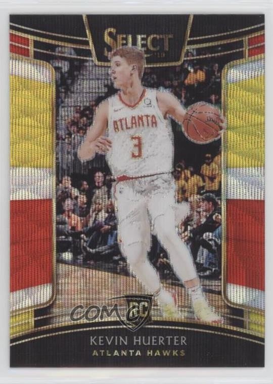 2018-19 Panini Select Concourse Tri-Color Prizm Kevin Huerter #87 9bv