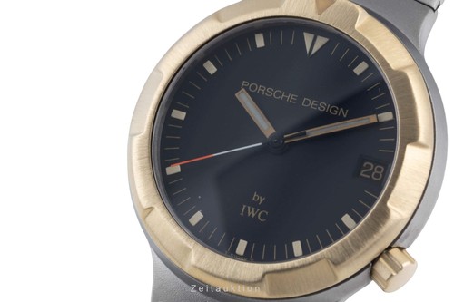 Orologio da uomo automatico IWC Porsche Design Ocean 500 titanio/oro ref. IW350302 - Foto 3 di 14