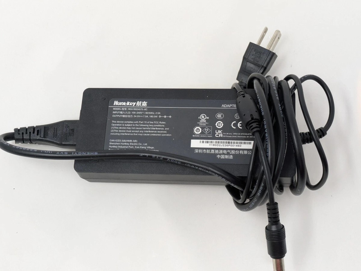 New Original Jackery Explorer 1000 HKA18024075-6C Huntkey 24V 7.5A