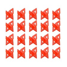 100pcs Tile Spacers Clips for Tile Installation on Concrete Wood Surfaces