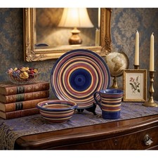 Tabletops Unlimited Italian Swirl 3pc Set Din...