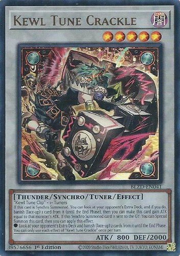 Yu-Gi-Oh OCG Kewl Tune Crackle BLZD-JP041 Blazing Dominion Common