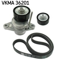 SKF VKMA 36201 Keilrippenriemensatz für RENAULT LAGUNA III Grandtour (KT0/1)