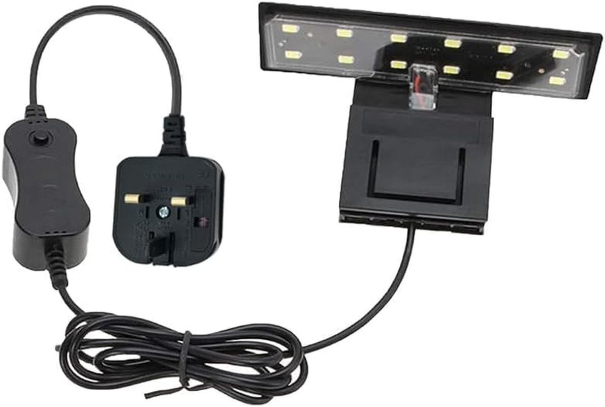 LED Aquarium Light 6W Nano Freshwater Plant Light with UK Plug - 87.5 Light with