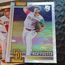 Topps 75 Opening Day 2026 Nick Pivetta #9 Padres Reid Detmers #271 Angels Lot