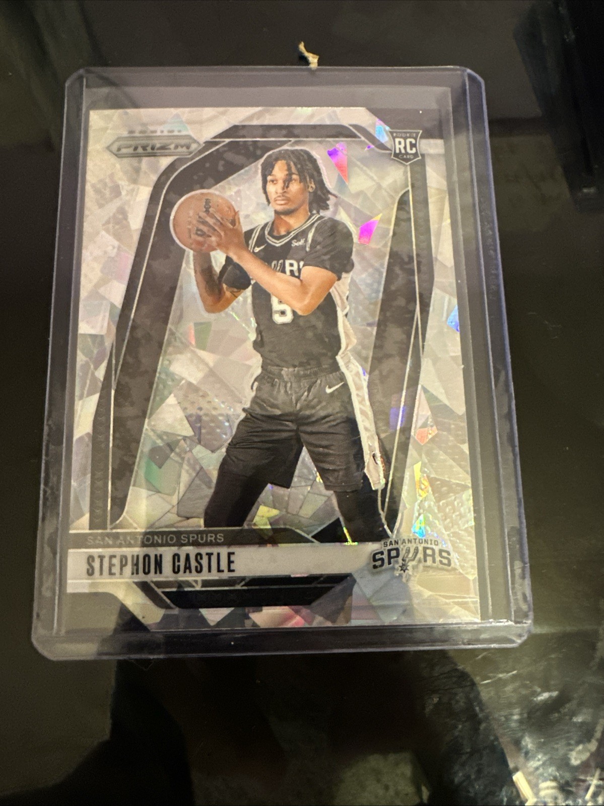 2024 Panini Prizm Silver Cracked Ice #234 Stephon Castle RC 🔥🔥