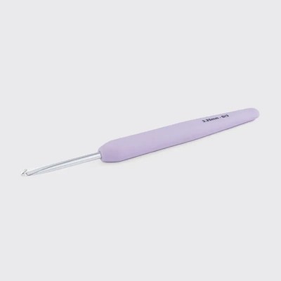 KnitPro Waves 2.0 Aluminum Crochet Hook Single-Ended 3.25mm (D) - KNPR30936