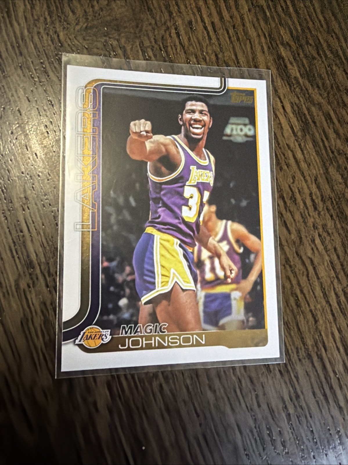 2025-26 Topps Magic Johnson #255 Golden Mirror  Variation SSP🔥🔥🔥