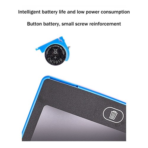 10 Elektronischer LCD-Schreibblock Digital Handwriting Doodle Pad Bla3302 - Afbeelding 5 van 8