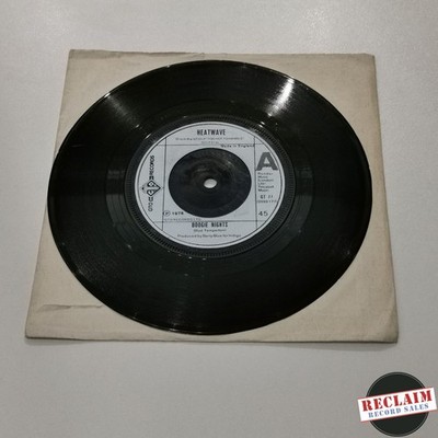 heatwave - boogie nights 7'' vinyl record VG