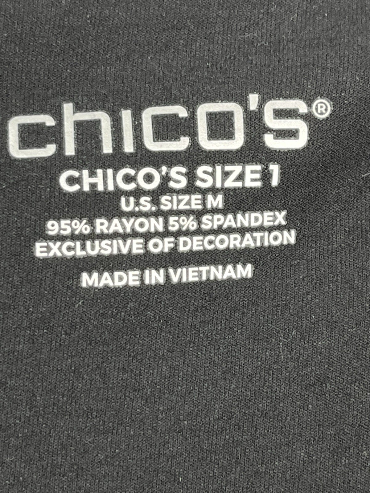 Chicos Solid Grey Trim Tank Shell Layering Sleeve… - image 4