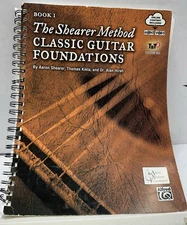 The Shearer Method: Classical Guitar Foundations by Shearer - No CD - Very Good