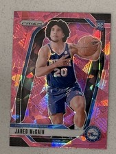 Jared McCain 2024-25 Panini Prizm Pink Ice Base #222