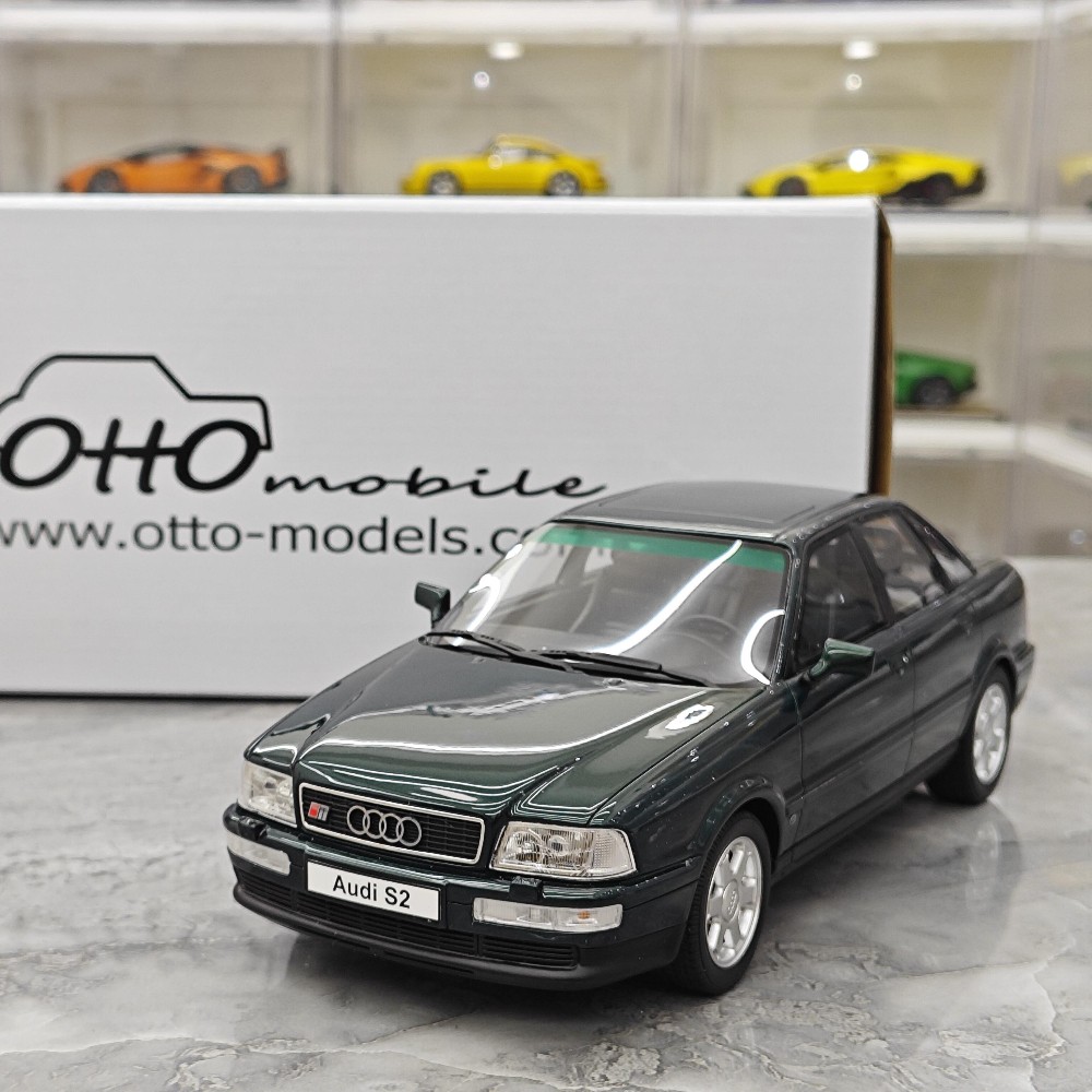 OttO 1:18 AUDI S2 SEDAN 1993 Limited Edition Simulated Resin Car Model