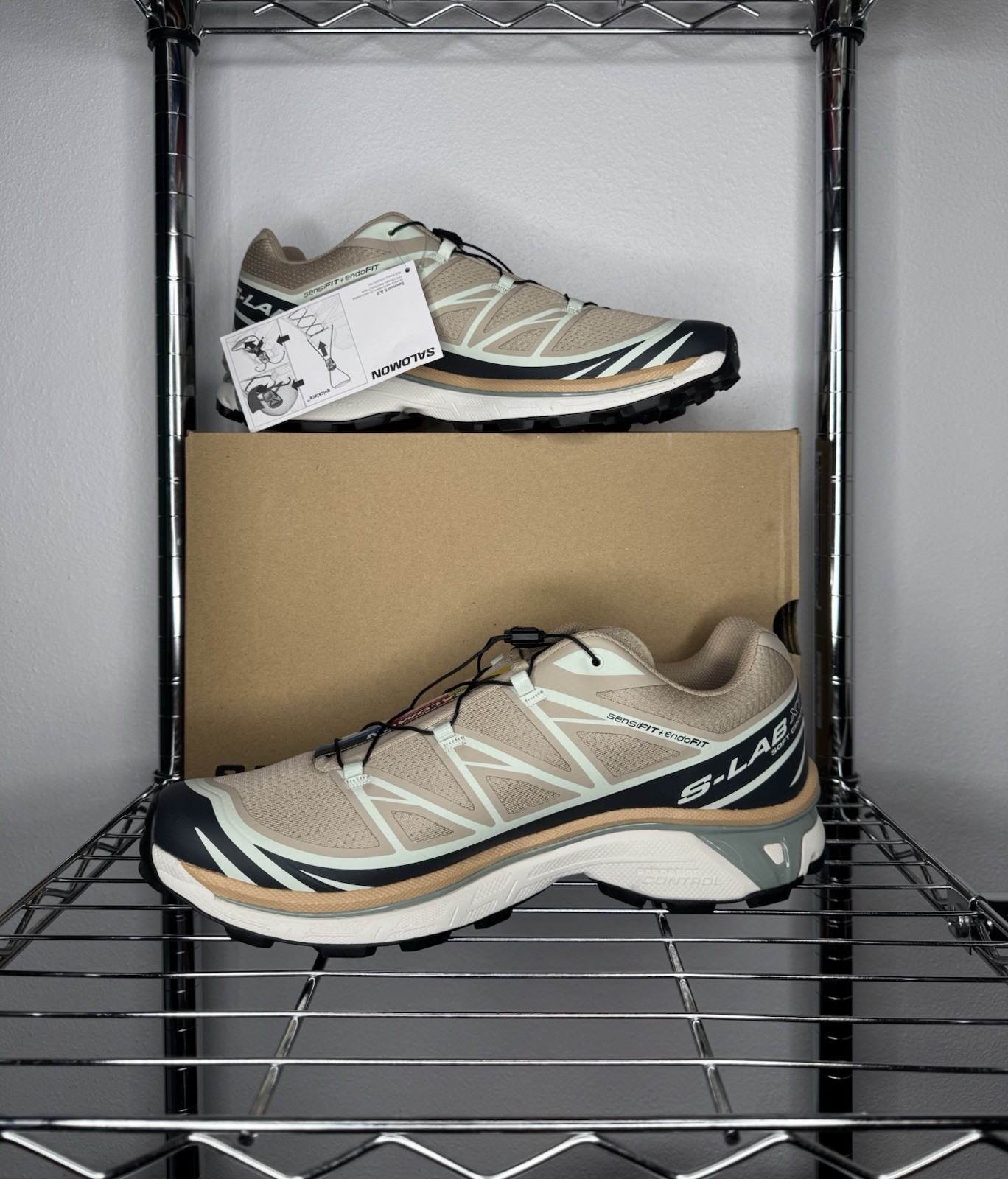 Uomo Salomon XT 6 'Oxford Tan' L4773740038