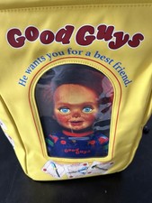 Chucky Backpack Child's Play Good Guys Chucky Doll Toy Box Faux Leather Tote Bag