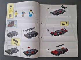 Lego Building Instructions 3225 System Classic Train Instruction Only