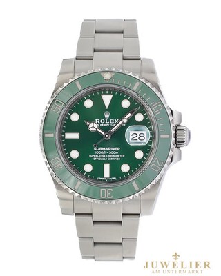 Rolex Submariner HULK I unpolished I Box & Papers I 2020 I 116610LV