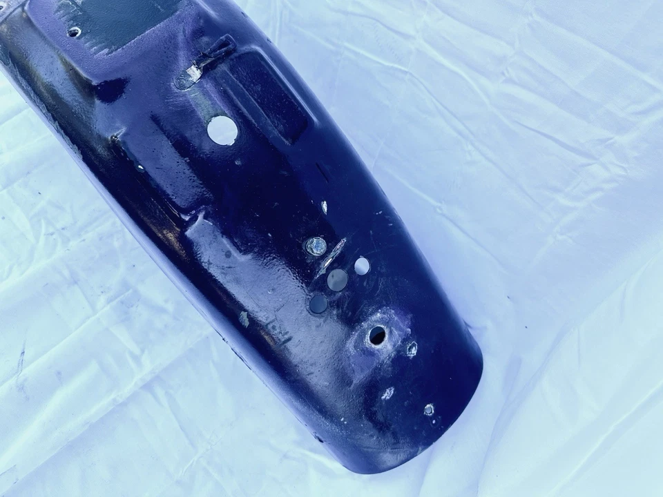 Suzuki LS650 LS 650 2006 Boulevard S40 Savage púrpura guardabarros trasero abrazador fabricante de equipos originales Foto 4 de 4