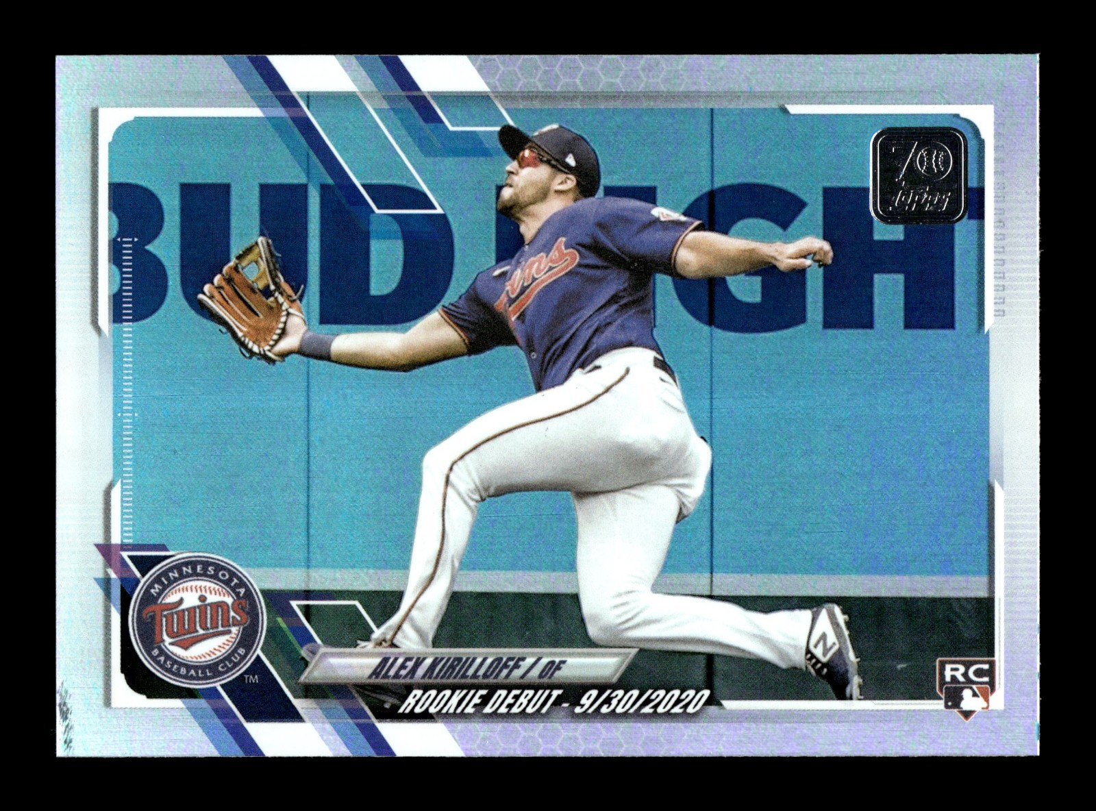 ALEX KIRILLOFF ⚾ 2021 Topps Update Rainbow Foil #US41 RC Minnesota Twins