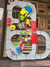 Fisher Price Sesame Street Elmo's Radio Control Roadway Vintage 1996 Read Descri
